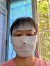 蕉下（beneunder）脸基尼女全脸防晒医美面罩防紫外线口罩高颜值骑行面罩护脸蓝烟灰 实拍图