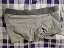 雪中飞【7A抑菌桑蚕丝裆】男士内裤男款纯棉平角裤青年大码四角短裤衩 实拍图