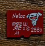 朗科（Netac）＆JOY联名款 256GB TF(MicroSD)存储卡 U3 C10 A1 4K P500系列 读速100MB/s 支持4K 不间断录制 实拍图