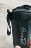 GIANXI咖啡杯大容量不锈钢带盖保温保冷杯外带保温杯水杯学生礼物黑色 实拍图