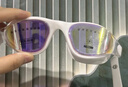 京东京造 小框泳镜高清防水防雾镀膜专业硅胶平光男女游泳训练眼镜 冰透紫 实拍图