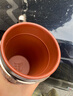 菡棠宜兴紫砂内胆保温杯养生男女士百福高档泡茶杯送父母老人礼品定制 红木纹百福手柄杯 实拍图