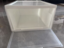 透明鞋柜防尘盒防潮鞋盒前开式置物架储物用品收纳箱收纳盒高颜值 透明加厚中号 1只装【活动专享】 实拍图