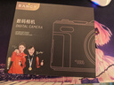 伴兮（bansy）5K高清数码相机入门级学生ccd校园高中生微单vlog旅游便携wifi双摄自拍高像素可传手机小型照相机 7500W双摄+wifi无线传输+广角镜头 128G内存卡 实拍图