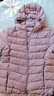 鸭鸭（YAYA）佟丽娅同款轻薄羽绒服女新款秋冬季休闲短款连帽保暖轻便韩版外套 浅紫色 M 实拍图