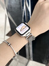 添赋适用苹果手表表带apple iwatch s11/10/9/8/7卡皮巴拉米兰尼斯腕带SE/Ultra2手表金属磁吸替换表带 星光色【卡皮巴拉款】【配连接器-22mm】 38/40/41/42mm 实拍图