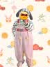 果壳（Gukoo）情侣睡衣冬史努比珊瑚绒保暖女家居服连体衣男睡衣 水粉 L 实拍图