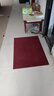 商用加厚防滑地垫酒店商超迎宾防水地毯大块可裁剪门外公司蹭脚垫 酒红色-环保TPR七条纹 80*120cm 实拍图