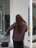 波司登春秋羽绒服女士90绒轻薄衬衫领通勤百搭宽松休闲巴恩风外套 实拍图