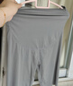 十月结晶打底裤秋冬薄绒孕妇装瑜伽鲨鱼裤反重力托腹孕妇裤无痕裤 灰色L码 实拍图