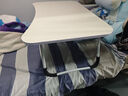 全品屋床上电脑桌床上书桌电脑桌可折叠桌子床上桌宿舍神器小桌子 珍珠白-平面款 80*50*26CM【超大电竞桌面】 实拍图