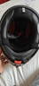 坦克摩托车头盔T270揭面盔3C认证双镜片四季安全帽黑色醒狮XL 实拍图