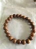 金丝檀木手男士手链佛珠文玩绕指柔盘玩檀香木质男士手链男生礼物 8mm*22颗单圈(（精品顺纹女生款) 实拍图