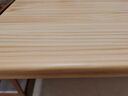 实木书桌面定做桌面板吧台板办公电脑桌餐桌飘窗台面板实木板定制 松木120*60*3cm下单备注颜色 实拍图