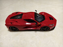 比美高 1:18法拉利拉法跑车模型仿真车模合金汽车收藏摆件玩具男孩礼物 实拍图