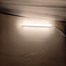 【免打孔】直插式led长条灯带开关日光灯管宿舍台灯超亮酷毙寝室 暖光-灯管长0.3米-5W 实拍图