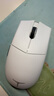 雷神（ThundeRobot）ML903 三模无线鼠标 蓝牙2.4G轻量化电竞家用办公游戏鼠标PAW3395含4k接收器充电底座 白色 实拍图