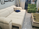 美柏云朵沙发布艺客厅奶油雪尼尔家用中古风沙发床两用太空云功能沙发 尊享版3.05米（无重力坐感+app语音控制） 【RM系列 | 抗螨抗菌猫抓布】 实拍图