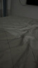MIDO HOUSE铭都60支长绒棉纯棉贡缎纯色床笠被套床上四件套 薄暮灰1.8m床单 实拍图