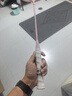 匹克羽毛球拍对拍铝合金耐打成人学生套装训练双拍鸽子灰/清心绿 实拍图