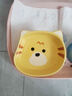 乐优派陶瓷猫碗高脚猫食盆护颈防打翻猫狗喝水碗宠物碗 黄色淘气猫 实拍图