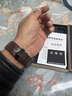宝灿鳄鱼皮表带男女通用超薄圆纹手表链真皮适用天梭浪琴阿玛尼美度等 黑蝴蝶扣-鳄鱼皮棕色 20mm 实拍图
