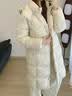 美力城暖天鹅鹅绒长款羽绒服保暖外套时尚泡芙外套女110 实拍图