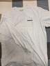 巴塔哥尼亚（Patagonia）男士混纺棉轻便logo潮流圆领长袖T恤卫衣L/S P-6 Logo 38518 WHI（白里发蓝） L 实拍图