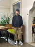 回力男鞋子男夏季二棉鞋男士加绒加厚保暖鞋2026新款高帮运动老爹鞋男 米蓝 加绒款 42 (260mm) 实拍图