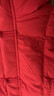 巴拉巴拉童装儿童羽绒服新中式冬装男童女童连帽国风外套 中国红60611 90 实拍图