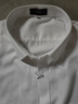 杉杉【DP免烫】长袖衬衫男士蓝色秋季商务休闲纯棉衬衣 纯白色 43  实拍图