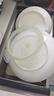 妙洁 一次性饭盒 保温饭盒圆形带盖430ml*50只 食品级可微波打包碗 实拍图