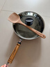 HOKURIKUALUMI日本制造原装进口炒锅北陆不粘锅无油烟平底炒菜锅燃气电磁炉通用 Deluxe尊享系列煎锅 28cm 实拍图