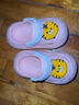 babycrayon小老虎小猪儿童拖鞋洞洞鞋夏季男童女童婴宝宝可爱凉拖鞋外穿 小粉猪 14 cm内长【140】脚长约13.5-14穿 实拍图