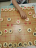 得力（deli）折叠实木象棋加大号木连盘中国象棋学生棋游象棋开学礼物套装 实拍图