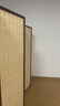 煦悦 实木竹编屏风隔断客厅卧室书房移动折屏现代简约折叠遮挡家用 实拍图