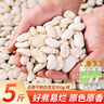 滇园白芸豆5斤 大白芸豆杂粮 无硫白腰豆 菜豆 饭豆粗粮杂粮 5罐批发（2500g） 实拍图