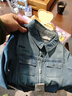 戴维贝拉（DAVE＆BELLA）2025新款春秋儿童男童牛仔外套女童衬衫衬衣长袖秋装中大童上衣 牛仔蓝 130 cm（建议身高120-130cm） 实拍图