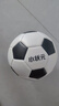 小状元足球儿童幼儿娱乐青少年小学生校园成人比赛训练专用球耐磨PU软皮 3号【经典黑】适合6岁以下 实拍图