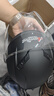Andes HELMET3c认证电动摩托车头盔男四季女士夏季头盔安全帽四季通用夏天半盔 哑黑双镜款【升级3C中片】 均码 实拍图