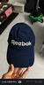 Reebok轻薄透气修饰脸型经典棒球帽鸭舌帽休闲运动帽遮阳帽情侣款藏青色 实拍图