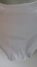三枪【全棉高腰】女士内裤大码短裤提臀透气纯色送妈妈女三角裤3条装 实拍图