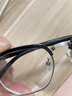 戴申理工男半框眼镜痞帅斯文败类近视眼镜男女可配度数眼睛镜框 双眼近视200度 实拍图