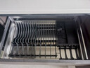 悍高（HIGOLD）拉篮厨房橱柜 抽屉式双层碗篮置物架 不锈钢调味碗碟篮 【延迟发货拍】800柜 2层 方管套装 实拍图