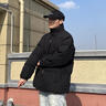 GENIOLAMODE品牌棉服男潮流棉衣外套男秋冬季立领休闲男士棉袄衣服男装 实拍图