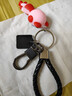 高档太空人钥匙链情侣卡通可爱高级汽车钥匙扣男生钥匙圈精致礼品 【粉】太空人+编织绳+福运牌 实拍图