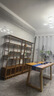 豪瑞森博古架实木新中式酒柜展示柜多宝阁古董摆件柜客厅茶具置物架书架 长80cm六层【经典款】 实拍图