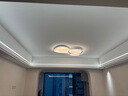 欧普照明射灯小山丘嵌入式led全光谱洗墙灯家用防眩光筒灯 全铝-7W黑杯【开孔7.5-8厘米】 4000K(中性光） 实拍图