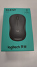 罗技（Logitech）M221 轻音鼠标 无线鼠标 办公鼠标 对称鼠标 带无线微型接收器 米白色 实拍图