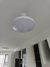 雷士（NVC）阳台灯卧室灯吸顶灯灯具灯饰厨房灯LED照明灯现代简约灯饰卫生间 如雪白 24瓦 正白光 IP40防虫 实拍图